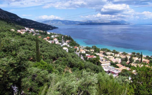 4000m² Barbati plot with breathtaking views for sale