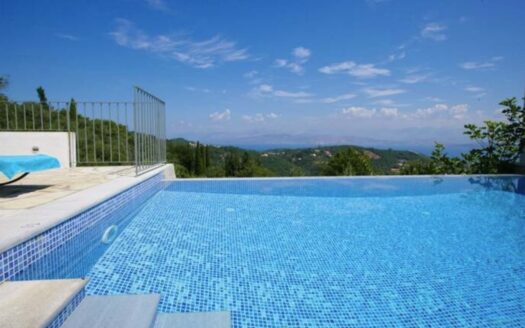 Modern stone house with amazing sea views