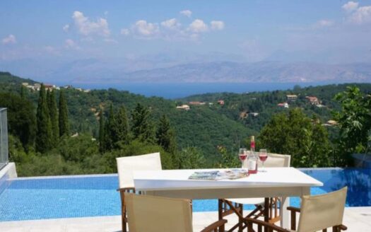 Modern stone house with amazing sea views