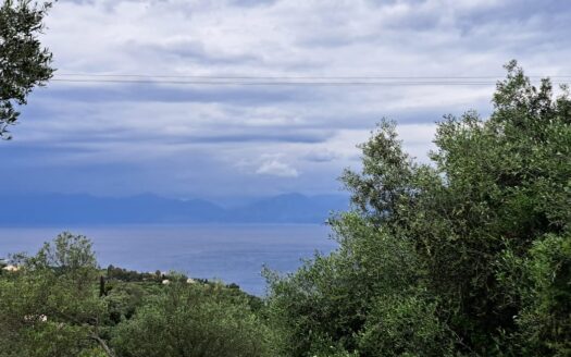 6000m2 plot with stunning sea views in the North East of Corfu