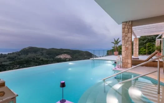 BACK ON THE MARKET – Luxury new villa for Sale in Corfu, Agi Deka, East Corfu