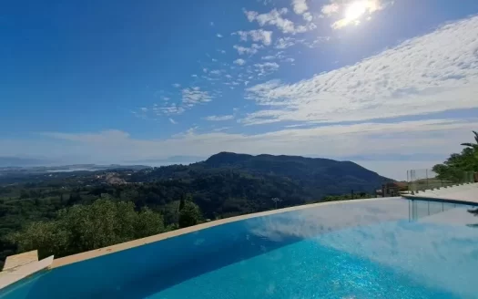 BACK ON THE MARKET – Luxury new villa for Sale in Corfu, Agi Deka, East Corfu