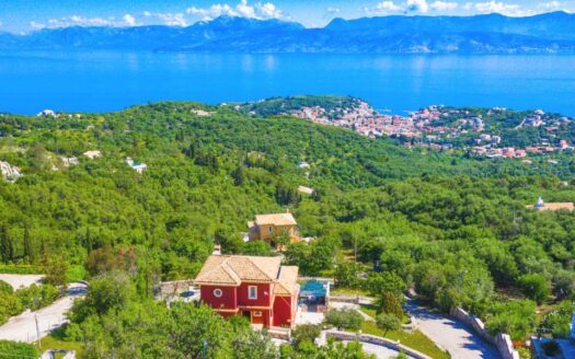 3 Bedroom villa with outstanding views in Kassiopi North East Corfu