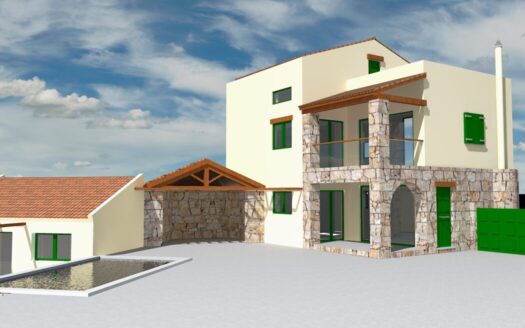 For Sale: Sea view Fully Licensed Buildable Plot in Picturesque Krini, North West Corfu