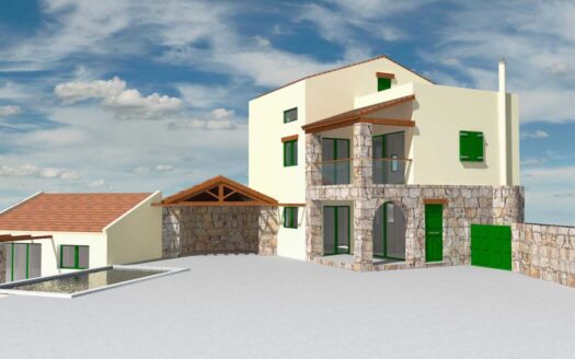 For Sale: Sea view Fully Licensed Buildable Plot in Picturesque Krini, North West Corfu