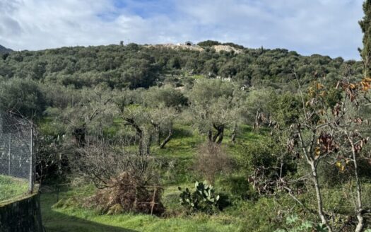 Licensed sea view plot in Kassiopi