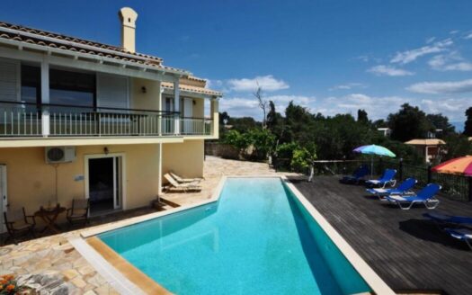 Luxury 4-Bedroom Villa with Panoramic Sea Views – Gastouri, Corfu