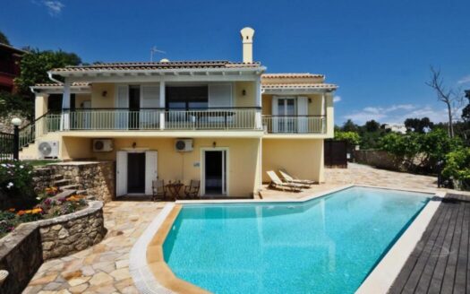 Luxury 4-Bedroom Villa with Panoramic Sea Views – Gastouri, Corfu