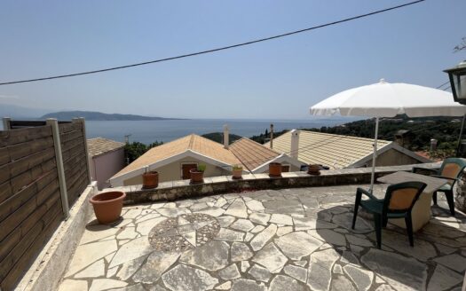 Village house for sale with beautiful views above Kalami