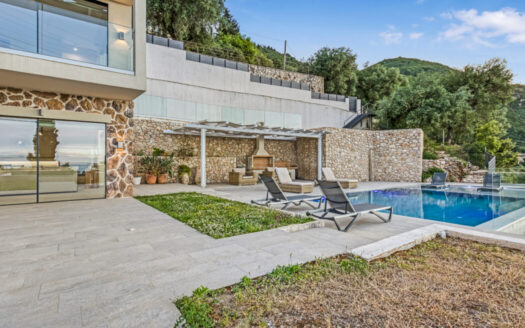 Newly Built 3-Bedroom Villa with Stunning Views of Corfu Town