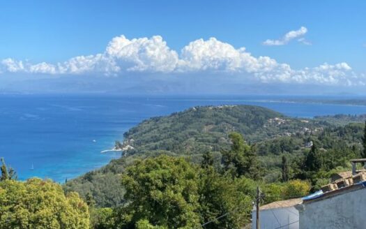 Beautifully Renovated Village Home with Sea Views – Chlomos, South Corfu
