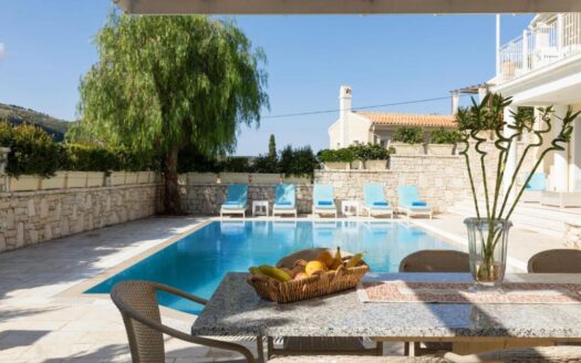 4 Bedroom Villa in the Heart of Kassiopi with Sea and Mountain Views