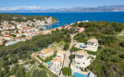 4 Bedroom Villa in the Heart of Kassiopi with Sea and Mountain Views