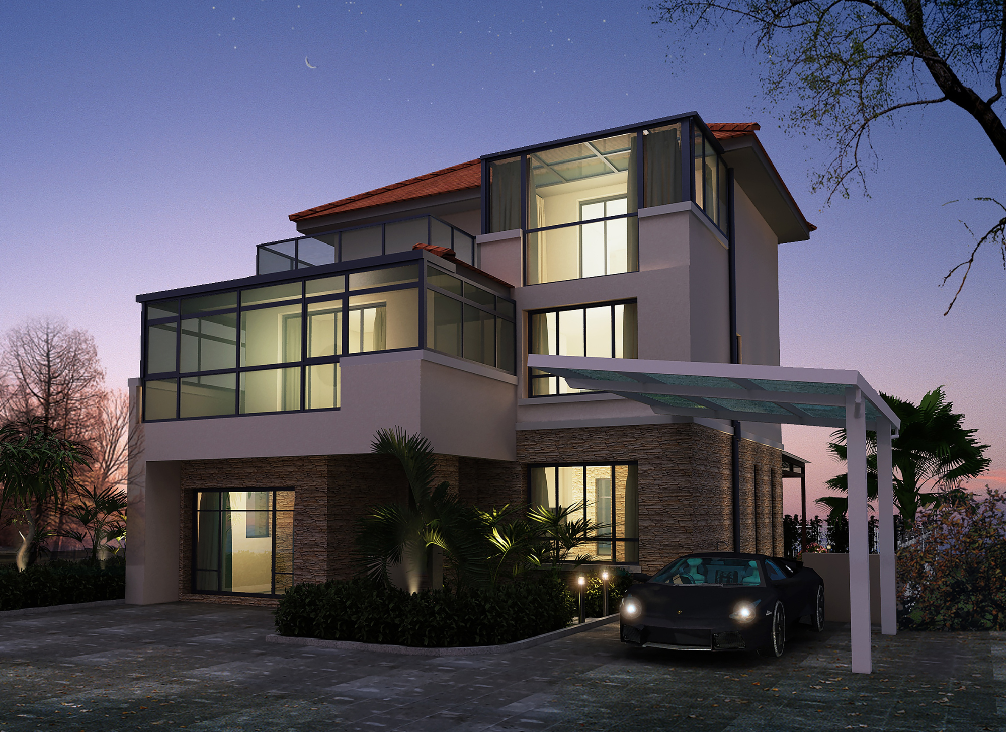 Luxury villa in Corfu with stunning sea view for real estate investment in 2025.