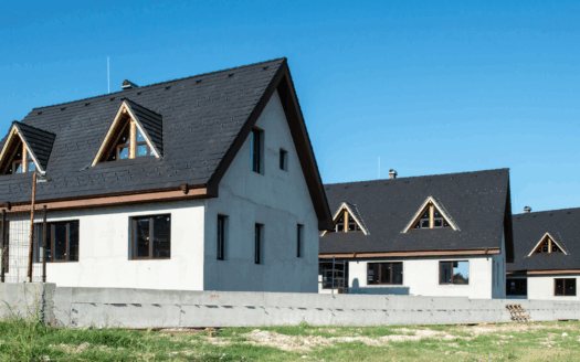Newly built home vs older property in Corfu with energy-efficient features and traditional Greek architecture.