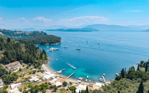 Stylish New Villa with Sea Views & Pool — Moments from Agni Bay