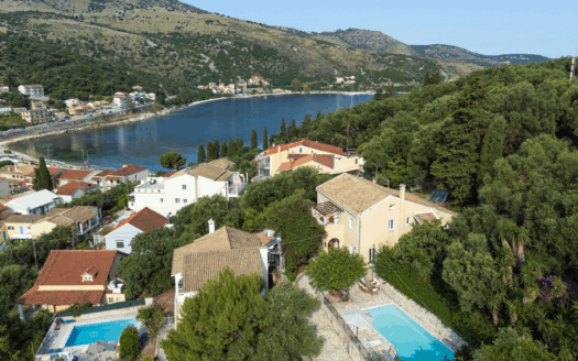 Just steps from Kassiopi harbour town – A rare opportunity to own a private villa on Corfu’s sought-after North East coast