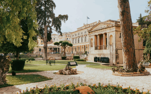 Corfu Town with its historic architecture and vibrant streets, offering a perfect blend of culture and modern living.
