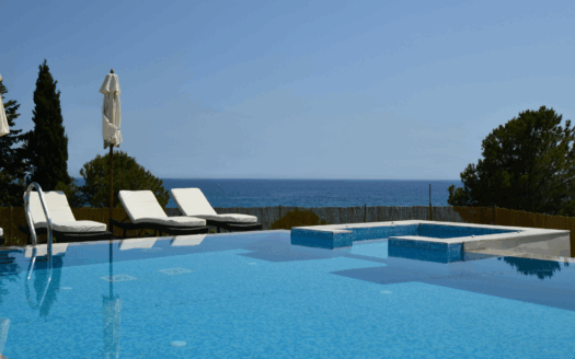 Beautiful Greek villa with stunning views ready for Airbnb, showcasing the key elements for profitable vacation rentals in Greece.