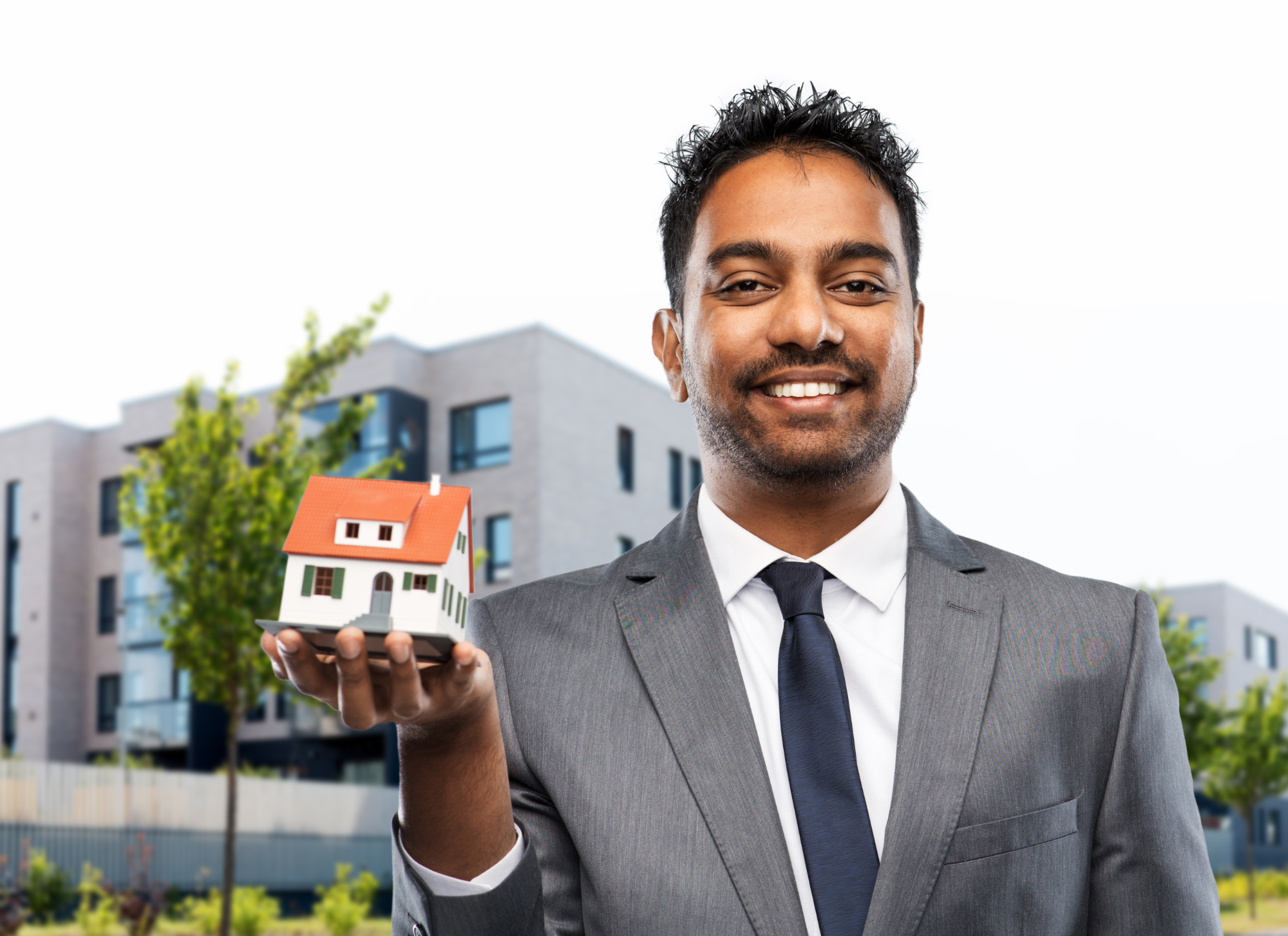 Real estate agent assisting buyers and sellers during property transactions, providing expert guidance.