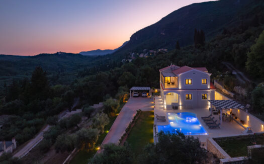 Exquisite 5-Bedroom Villa with Panoramic Sea Views in Agios Markos, North East Corfu