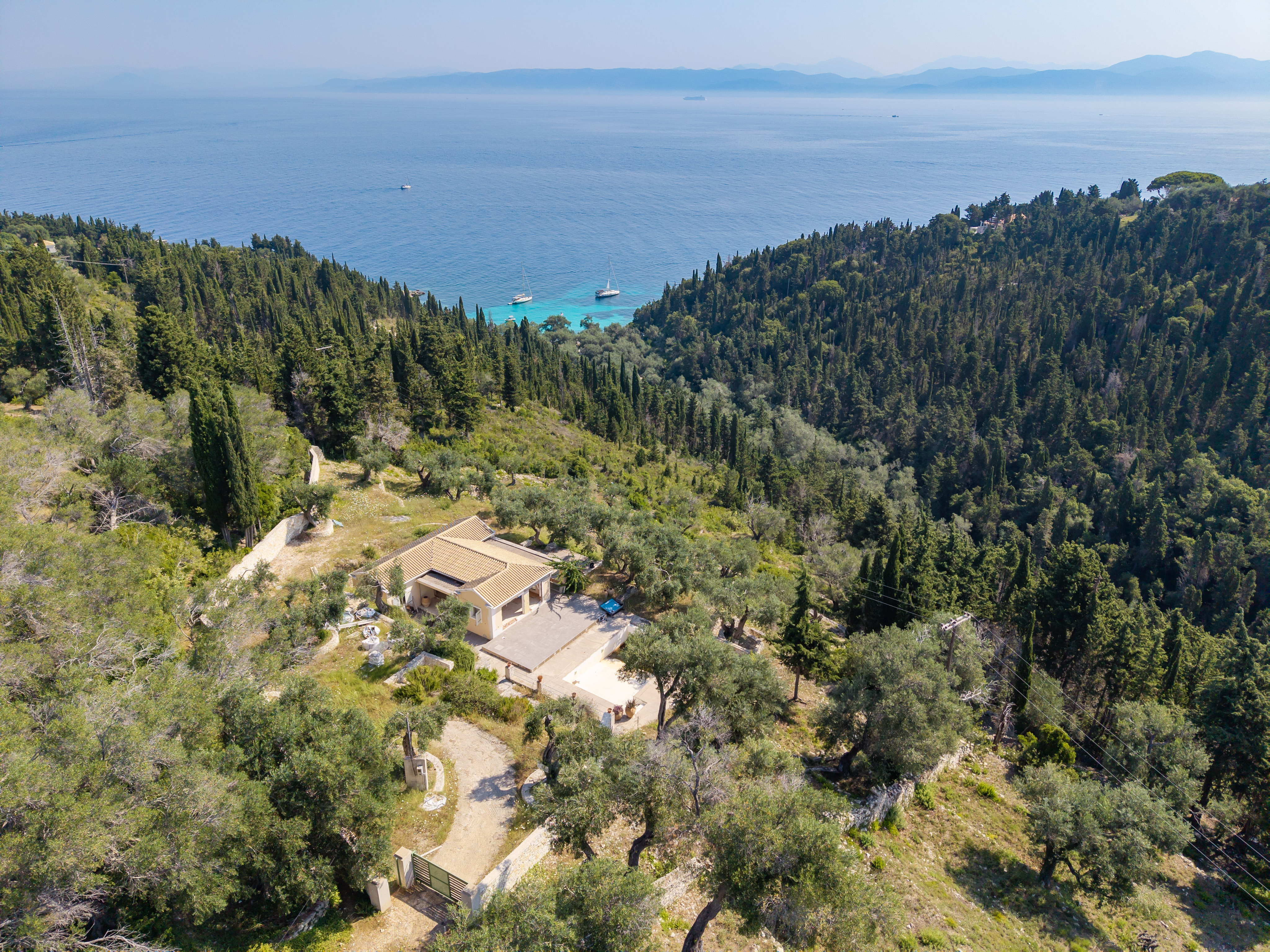 Villa in Corfu - view 1