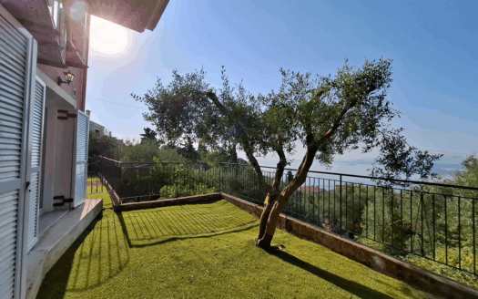 2-Bedroom Villa with a Pool and Sea & Corfu Town Views – Spartillas