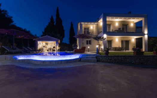 Modern 3 Bedroom Villa with Spacious Grounds in Kontokali