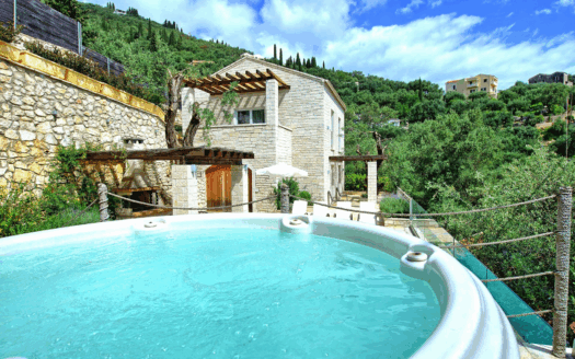 Sea View Villa for Sale in Agni Bay, North East Corfu