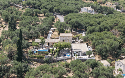 For Sale – Charming Stone Villa with Sea Views in Kassiopi, Corfu
