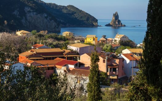 Beachfront property in Agios Gordios, Corfu.