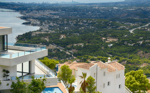 Luxury villa in Paleokastritsa with panoramic sea views.