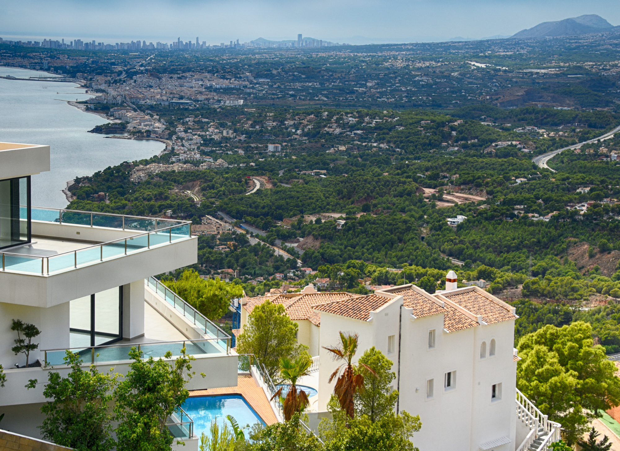 Luxury villa in Paleokastritsa with panoramic sea views.