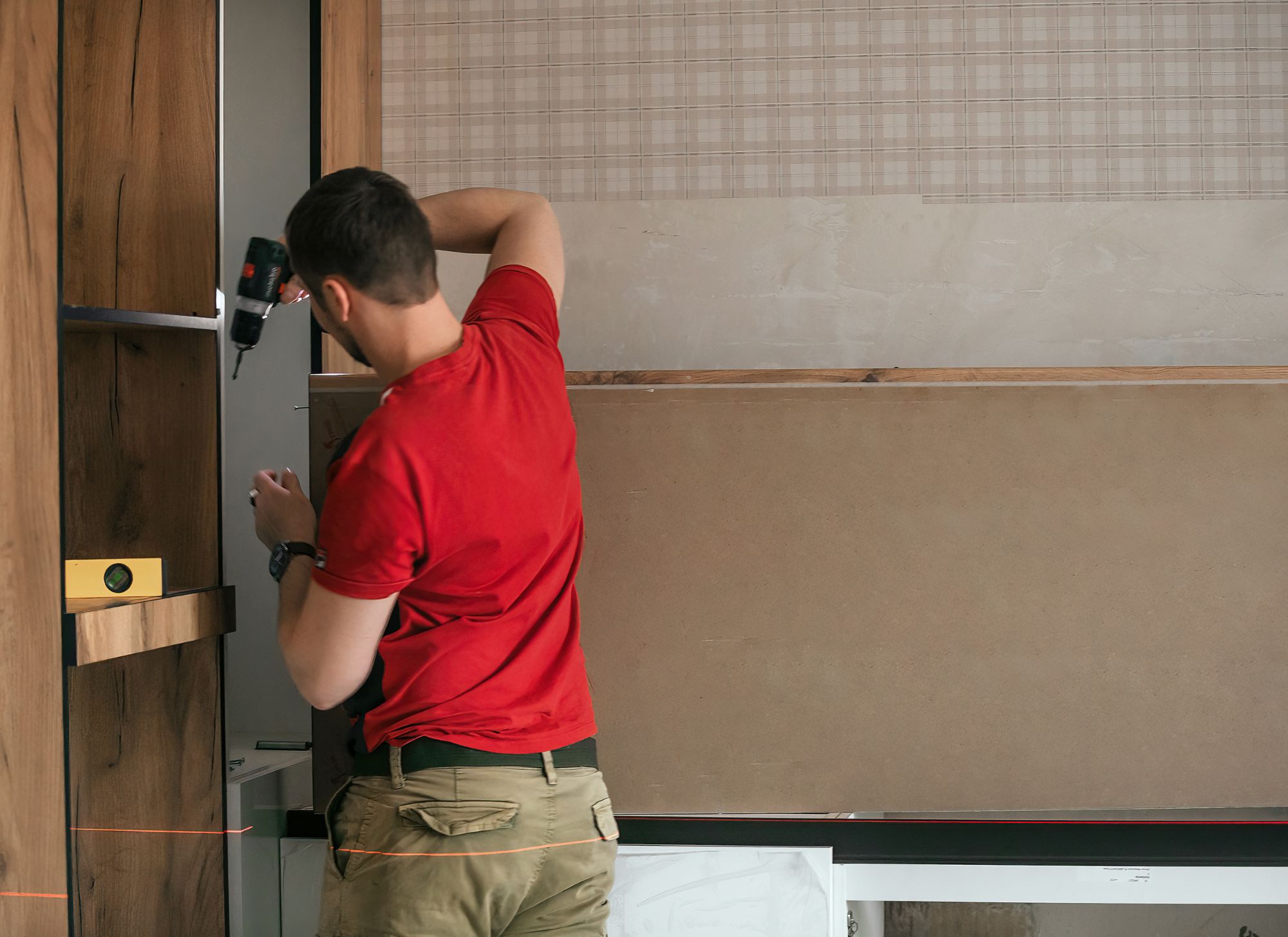 Building process of a custom home in Corfu, Greece.