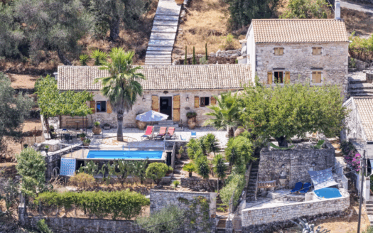 For Sale – Charming Stone Villa with Sea Views in Kassiopi, Corfu