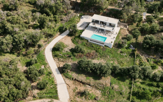 Modern Sea-View Villa Steps from the Beach in Paramonas