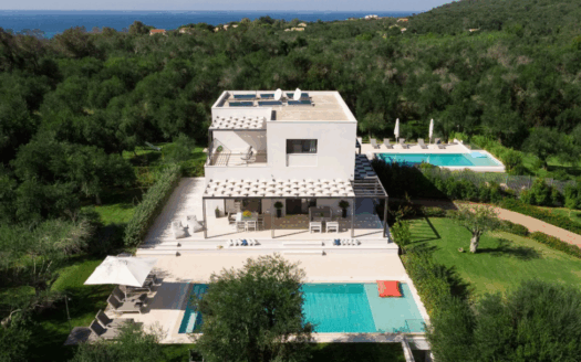 Two Villas in Harmony with Nature, Moments from Chalikounas Beach