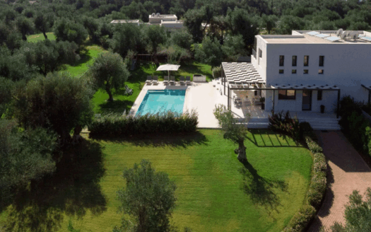 Two Villas in Harmony with Nature, Moments from Chalikounas Beach