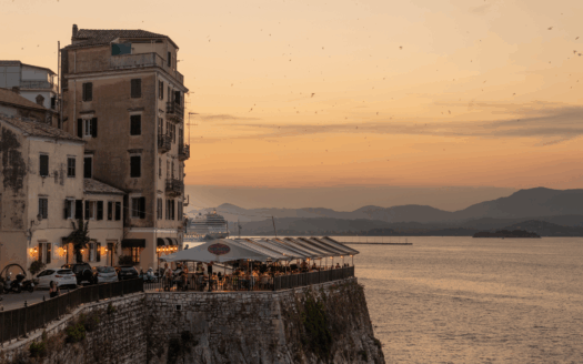 Property view in Corfu, Greece, for potential foreign buyers