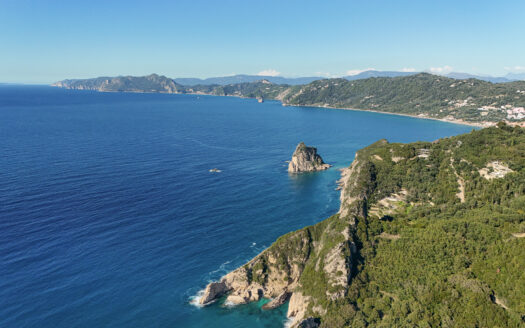 Seafront Plot with Direct Sea Access in Pentati