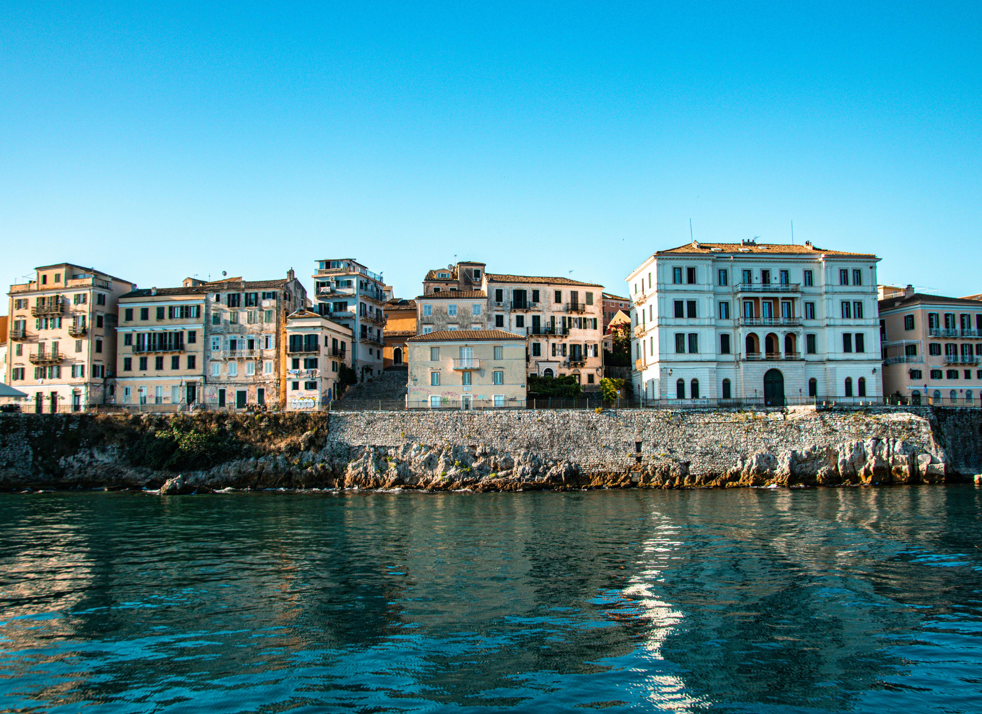 Peaceful Corfu village ideal for long-term living