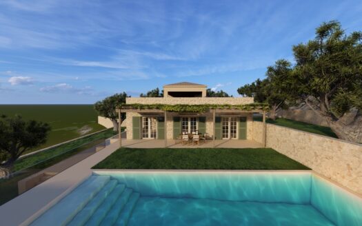Newly Built Modern Villa in Sinies, North-East Corfu