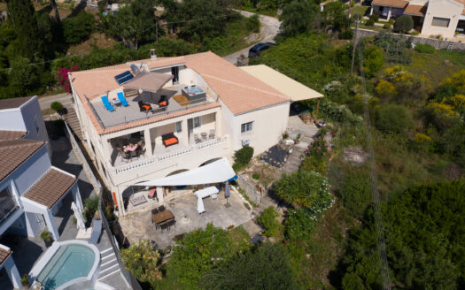 Kato Korakiana Sea-View House Split Into Three Units with Extra Build Potential