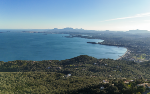 Elevated Buildable Plot with Sea Views near Spartilas, North Corfu