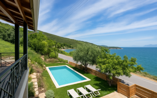 Newly Launched – Seafront Two Level Home in Kassiopi