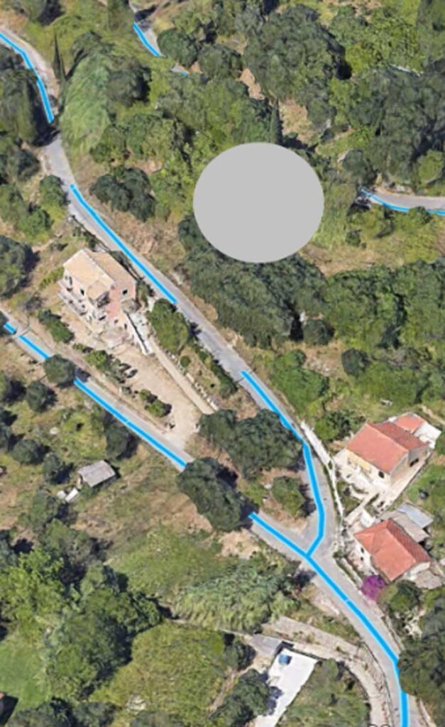 Buildable Plot for Sale in Doukades Village, Corfu 641m² with 400m² Build Allowance (3)