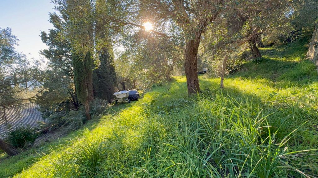 Elevated Buildable Plot for Sale near Spartilas, North Corfu 1,000m² with Sea and Mountain Views (2)