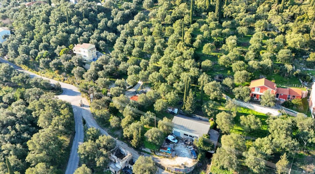 Elevated Buildable Plot for Sale near Spartilas, North Corfu 1,000m² with Sea and Mountain Views (7)