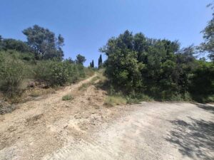 Sea View Plot for Sale above Dassia, Corfu, 7,500m² with Approved Permit for Six Independent Houses (4)