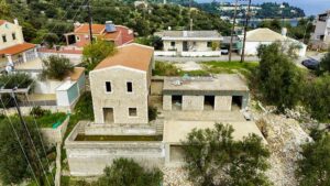50% Completed Villa Project with Sea Views and Pool for Sale in Agni Bay, North East Corfu (37)